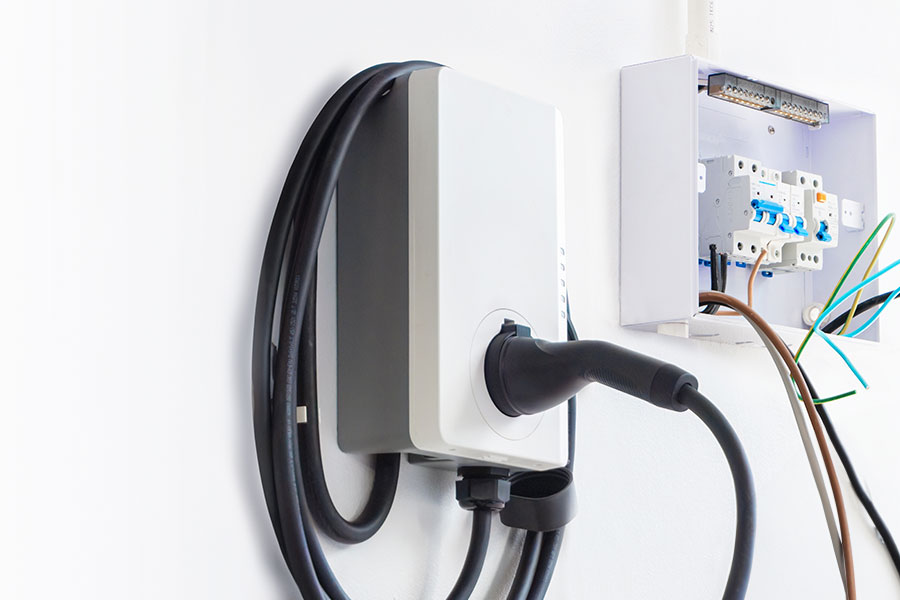 EV charger installation